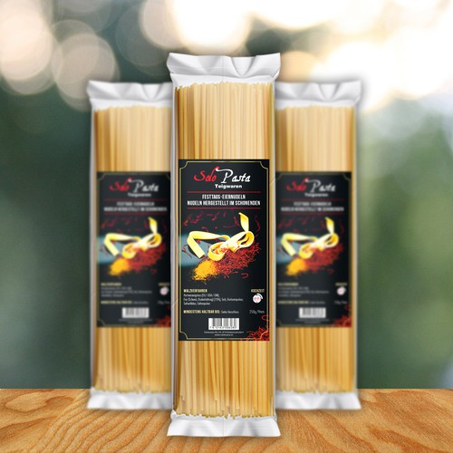 Label Design for Solo Pasta