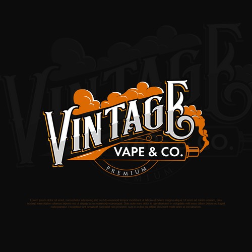 Logo concept for a vape company