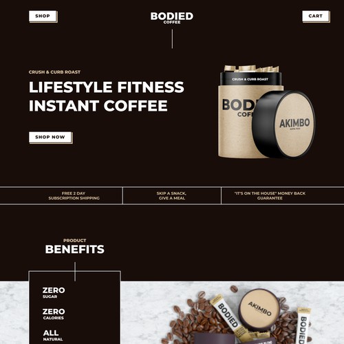 Coffee Web Design