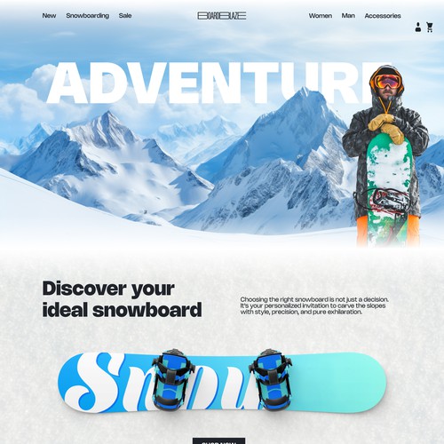 Snowboard online shop