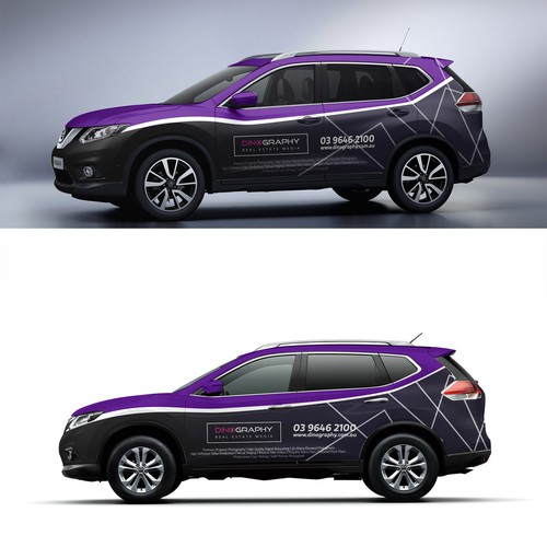 Nissan wrap for Dinography