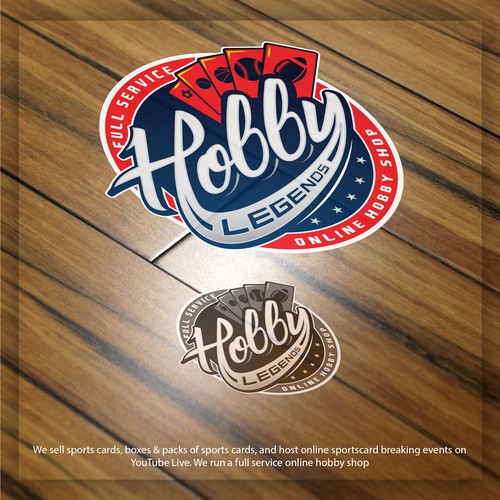 Logo concept for an online Hobby Shop