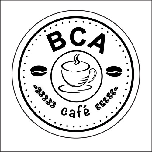 BCA Black and White Logo