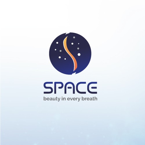 Aesthetic logo for space interior scents agency