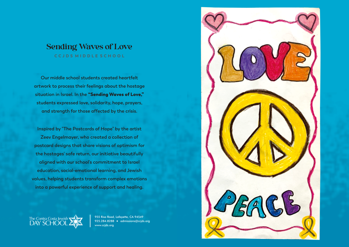 Greeting Card with Bring Them Home Peace Drawings