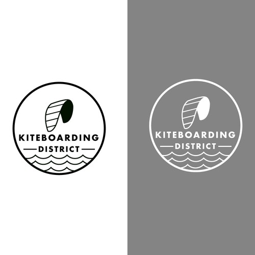 Kiteboarding District Logo