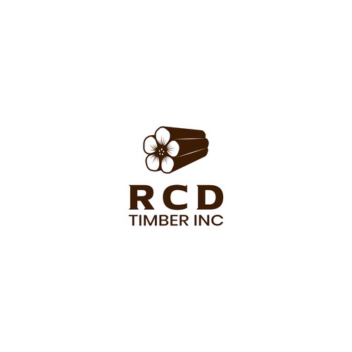Logo concept for a logging company based in the Pacific Northwest