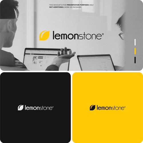 Modern clean sophisticated logo design for AI agency in B2B industries