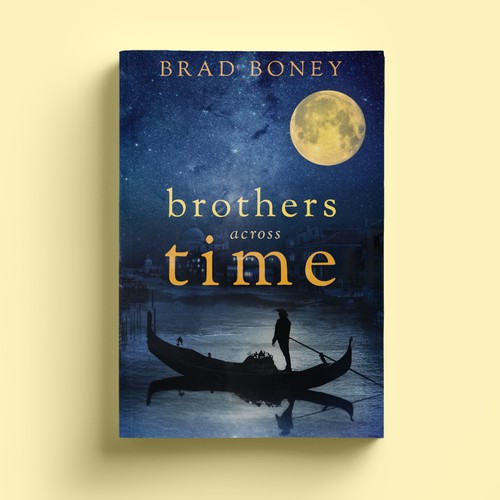 Evocative cover for a time travel novel