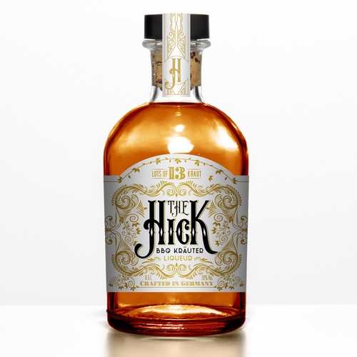Bring him to life - The Hick – Handcrafted German „BBQ Kräuter-Likör