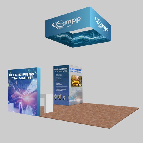 Electrification company tradeshow booth