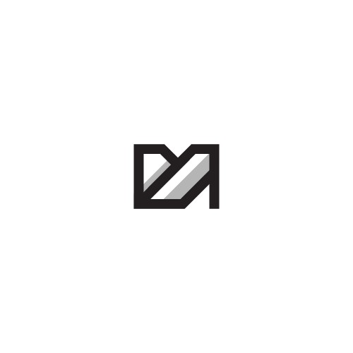 M logo