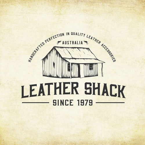 Logo concept for LEATHER SHACK