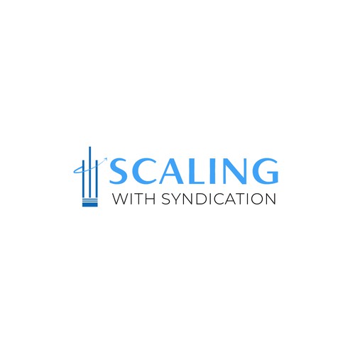 Scaling with syndication logo design