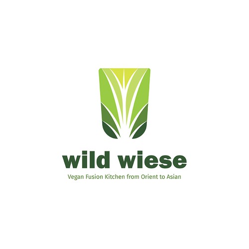 Vegan food logo