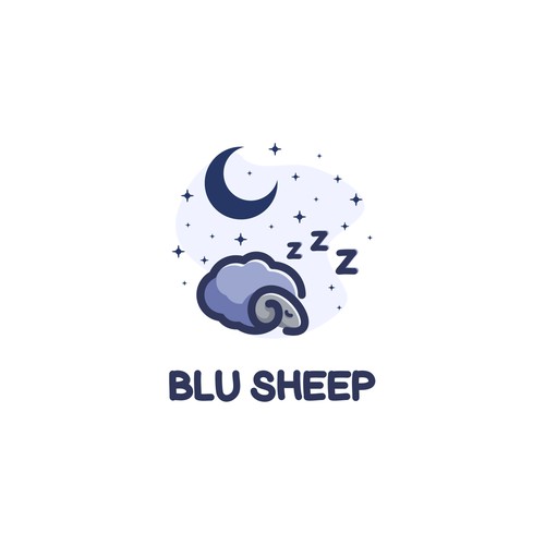 Logo concept for Blu Sheep