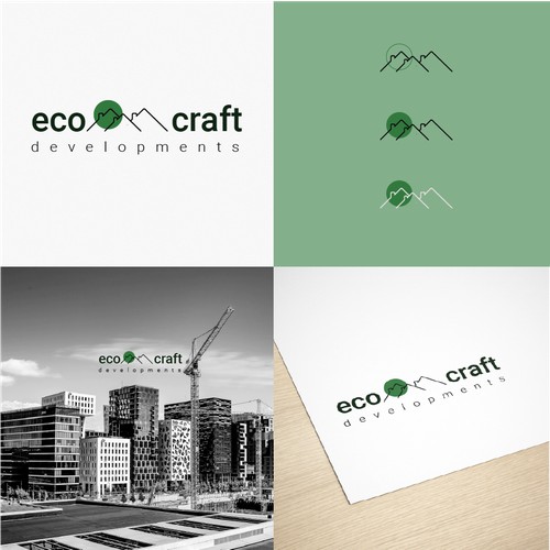 Logo concept for house construction