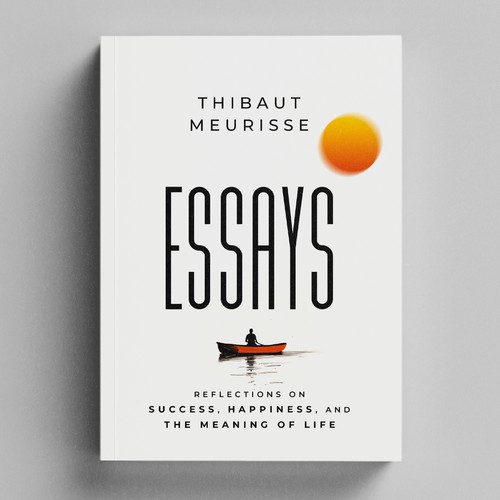 "Essays" Book Cover Design