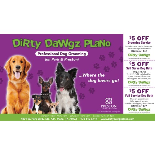 Create an ad for Dirty Dawgz