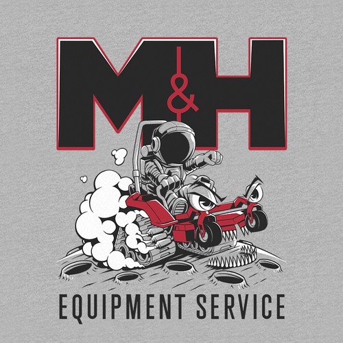 Equipment Dealership T Shirt Design
