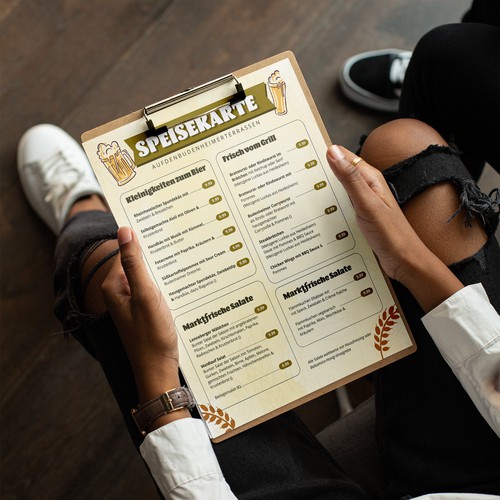 Menu Design