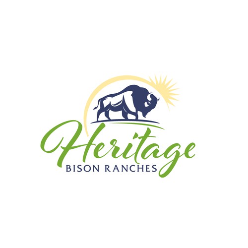 bold logo for ranches