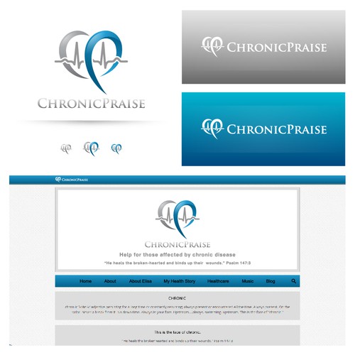 Logo + color scheme for ChronicPraise