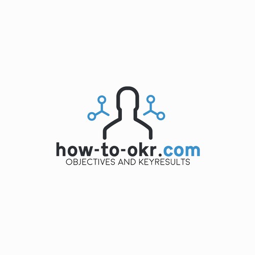 Clean Logo for How-to-okr.com 