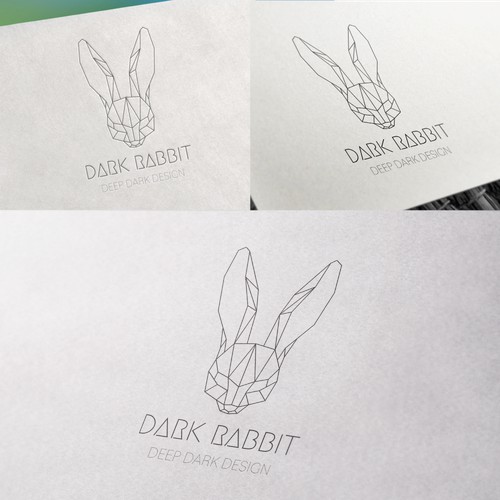 Dark Rabbit Logo Concept