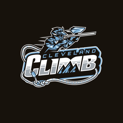 Paintball Logo Climb