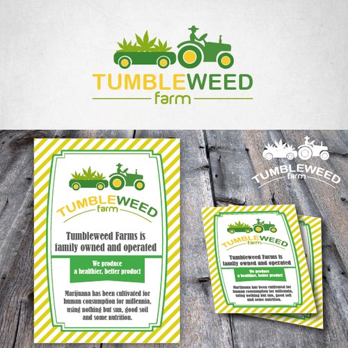Logo for sustainable recreational marijuana farm in Washington State