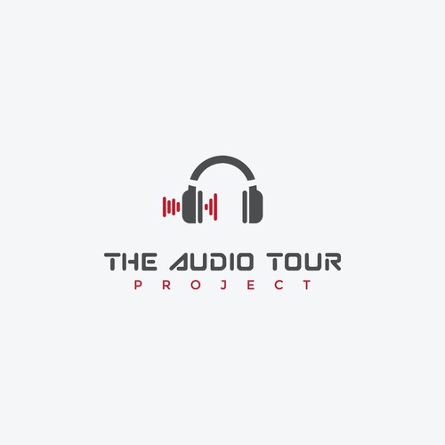 Logo concept for "The Audio Tour"