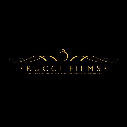 Simply elegant Rucci Films logo