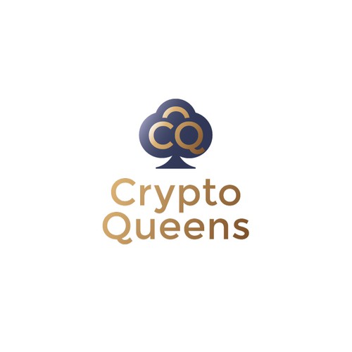 Bright, Bold & Powerful logo for Crypto Queens