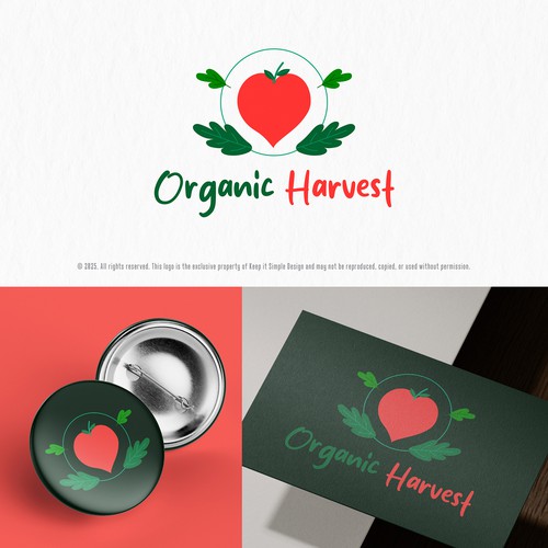 Organic Harvest Logo Design