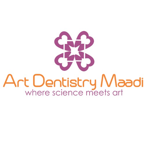 Create a catchy logo for a dental center.