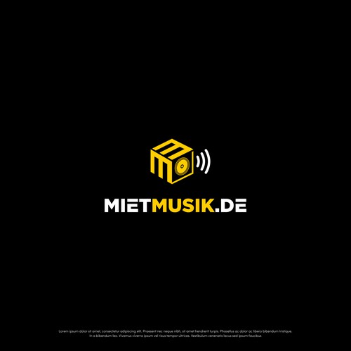 Bold Logo for MIet Musik Sound Rental