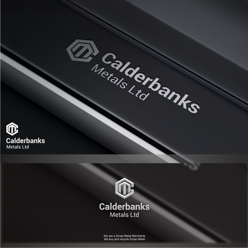 bold and strong logo for Calderbanks Metals Ltd