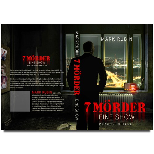 Book cover Sieben Mörder