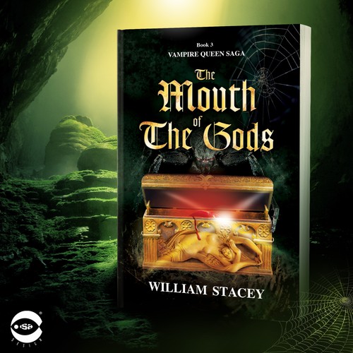 Book cover for "The Mouth of the Gods" by William Stacey
