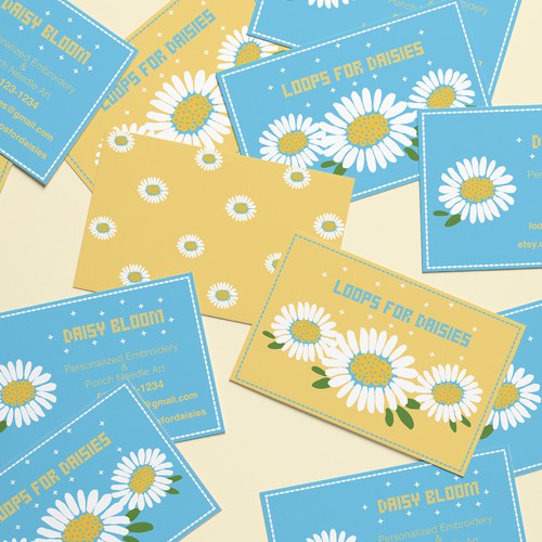 Business Card for Loops for Daisies