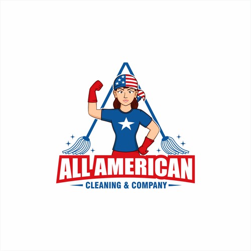 All American Cleaning & Company Logo