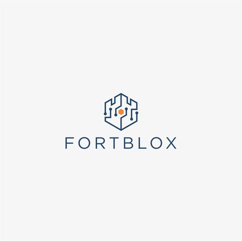 Logo design for a fintech company "FORTBLOX"