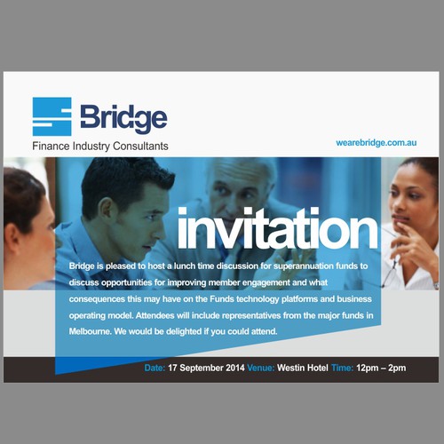 Invitation to an industry event