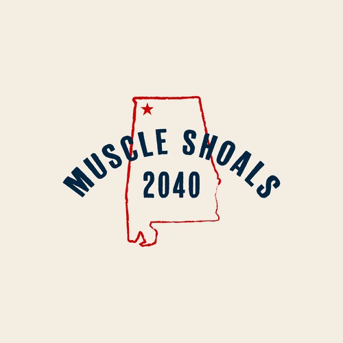 "Muscle Shoals 2040" Logo