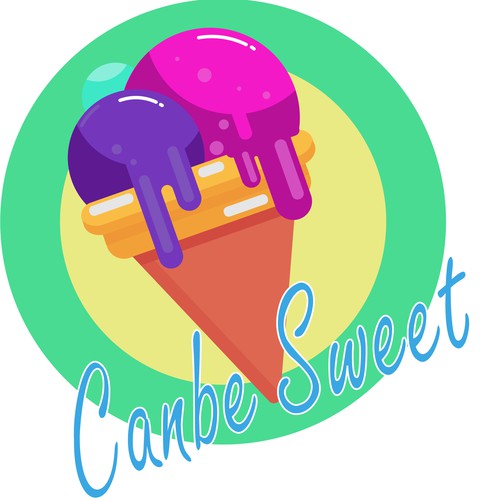 Logo concept for ice cream store