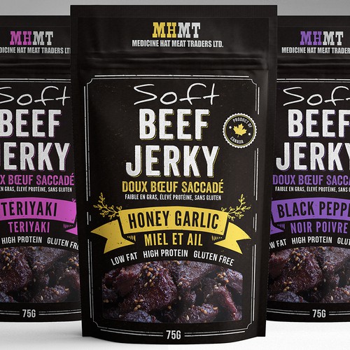 Packaging Design for Beef Jerky