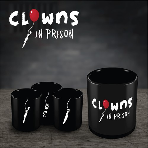 Merchandising for Clowns in Prison / branding strategy 