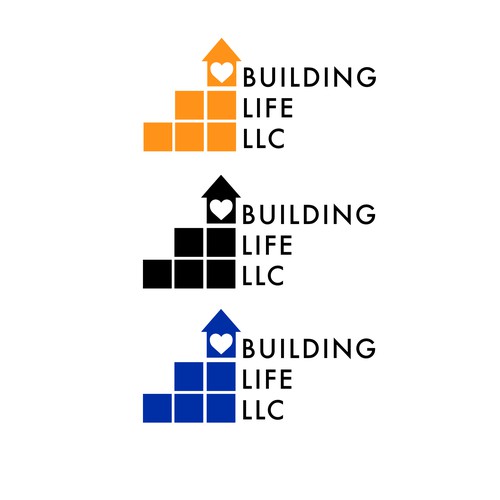 Bold logo for real-estate company
