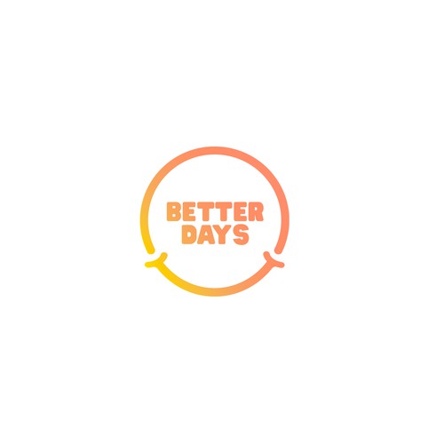 Better Days - Fun friendly logo for B2B fundraising platform 